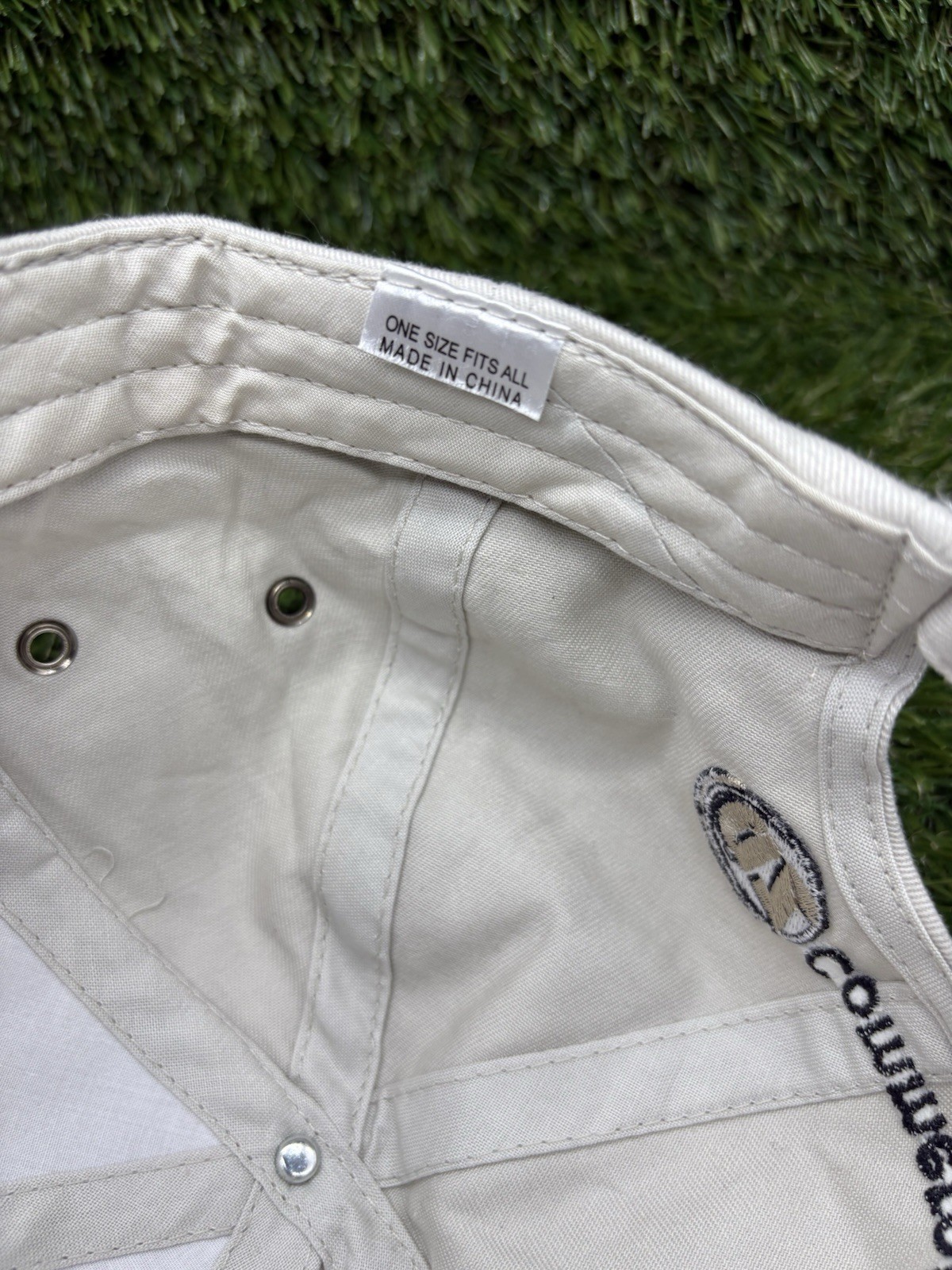 AAMCO Transmissions Adjustable Baseball Cap Beige… - image 7