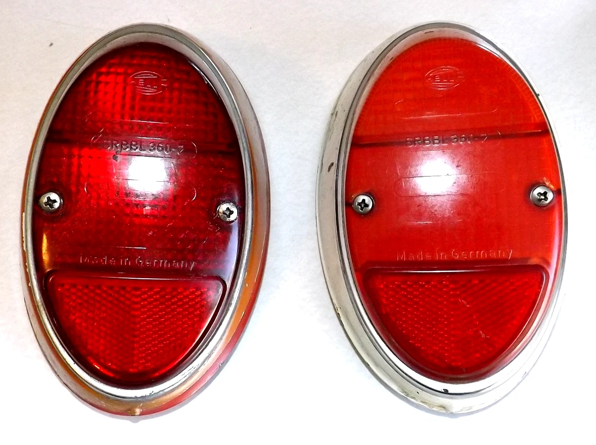 Tail Lights for Volkswagen Beetle with Vintage Part Assemblies for