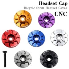 MTB Bike Stem Cover Headset Top Cap for Road Gravel 28.6MM Fork Head Tube