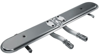 GrillPro 25723 15.5-Inch Fit Universal Bar Burner, Silver 15.5-Inch, 
