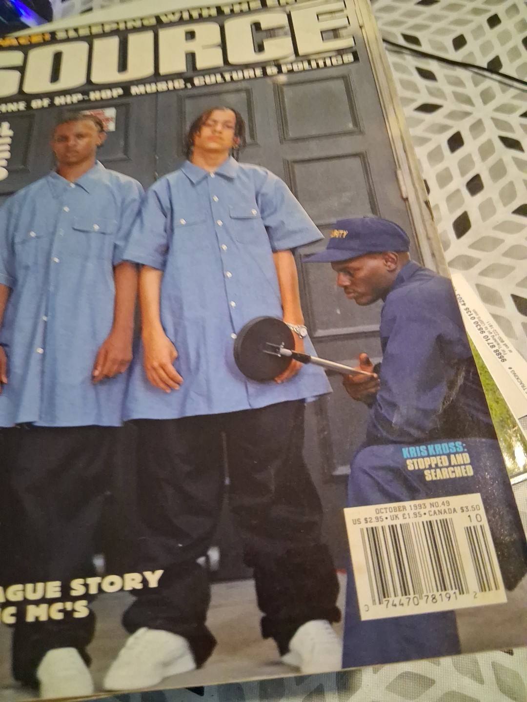The Source Magazine #49 October 1993 Kris Kross Rap's New Generation Hip Hop Rap