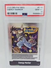 2026-08-08 · $575 · DRAGON BALL FUSION WORLD SON GOKU MANGA BOOSTER 02 E-90 ENERGY MARKER 