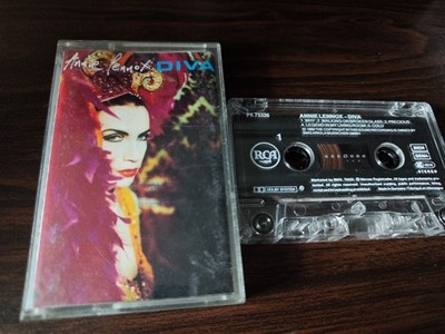 ANNIE LENNOX - DIVA -  CASSETTE TAPE ALBUM 1992 LITTLE BIRD, WHY ETC