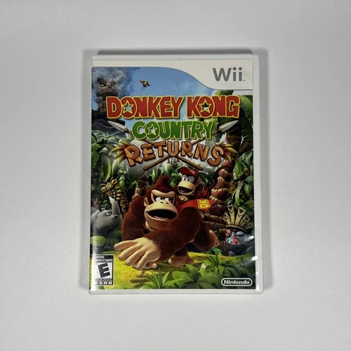 Donkey Kong Country Returns (Nintendo Wii, 2010) CIB | Complete | Tested