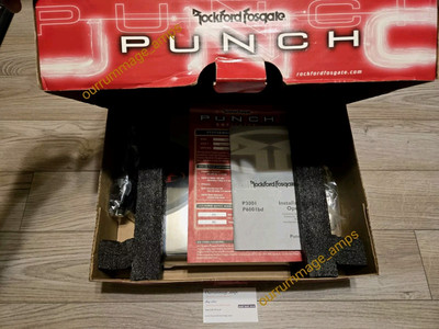 NOS Rockford Fosgate PUNCH P300.1   Monoblock Car Audio Amplifier OLD SCHOOL 