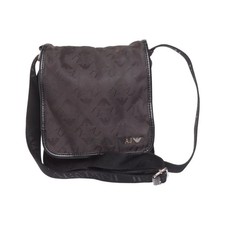 Armani Jeans, Umhängetasche, Damen, Schwarz, Print, 20, 4, 23 cm #aDA