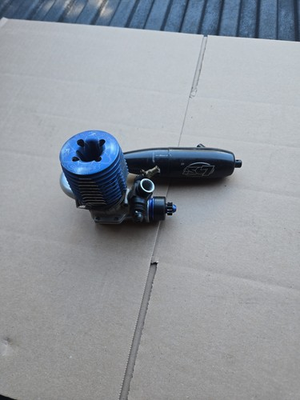 #ad Vintage 1 8 Sirio Sti .21 Engine Losi Pipe Buggy Truggy $155.00