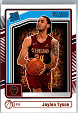 2024-2025 Panini Donruss  Base Rated Rookie / #206 Jaylon Tyson