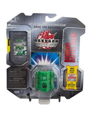 NEW 2009 Bakugan Battle Turbine Gear Gundalian Invaders Green - FREE SHIPPING
