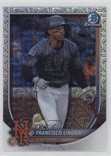 2025 Bowman Mega Box Chrome Mojo Refractor Francisco Lindor #86 09wc