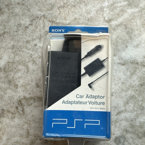 Genuine OEM Sony PSP Car Charger Adapter PSP-180 Playstation Portable Charger