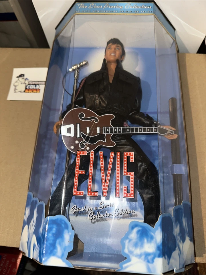 Elvis Presley Collection 30th Anniversary of '68 TV Special Doll 1998 New in Box - Image 2 of 4