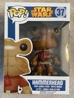 Star Wars Funko Pop #37 Hammerhead, Blue Box, Retired/Vaulted