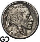 1914/3 Buffalo Nickel, Seldom Seen Rare Over-Date Key Date Mint Error, Choice XF