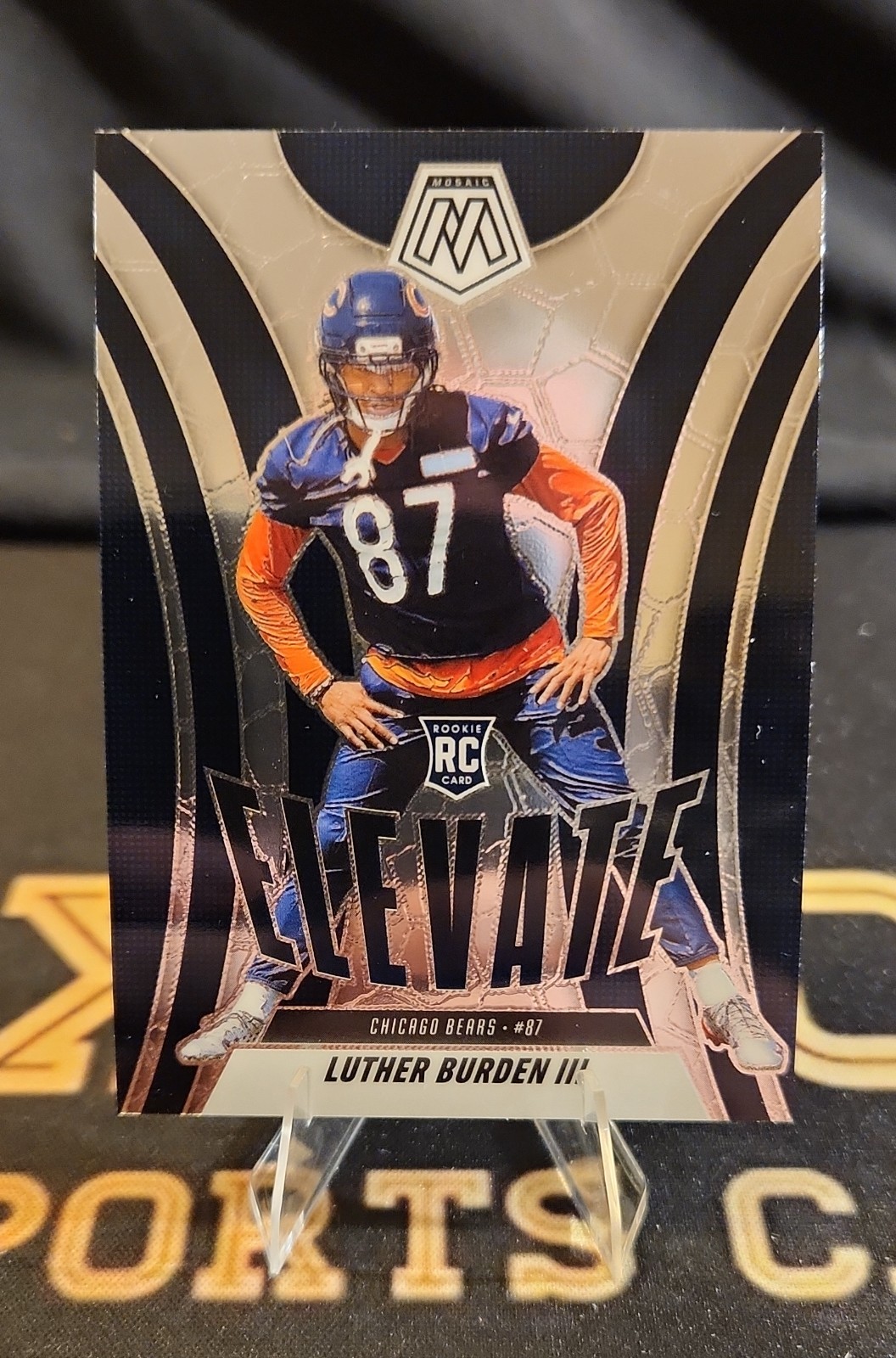 2025 Panini Mosaic - Elevate Luther Burden #7 (RC)