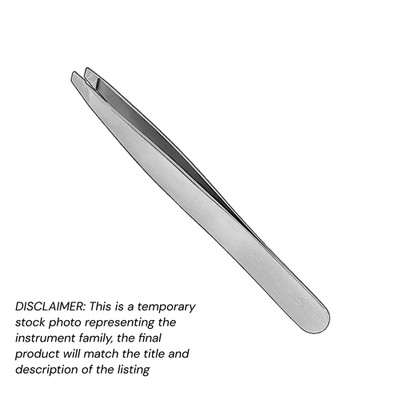 3 pcs Swiss Cilia & Suture Forceps 3.75  Diagonal 3mm wide Jaws Stainless XPRS