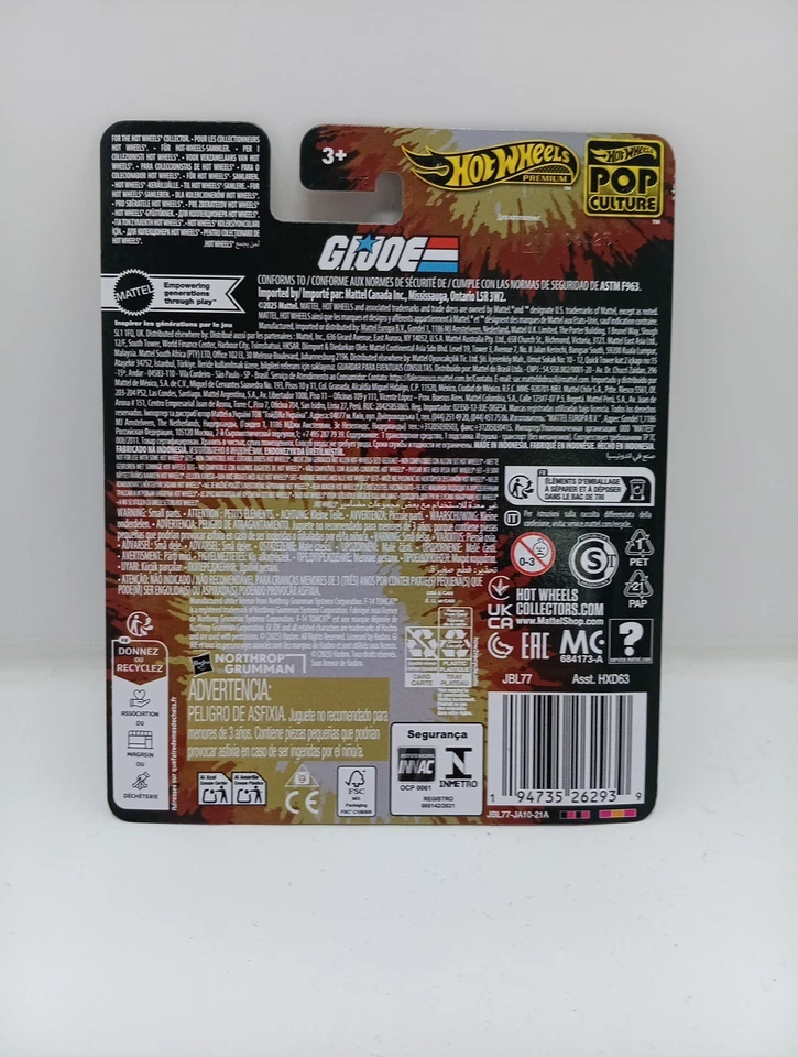 风火轮高级流行文化 GI Joe Combat Jet Skystriker Grumman F-14 Tomcat — 第 2/2 张图片