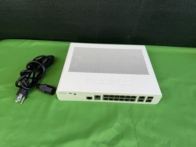 Ruckus ICX 7150-C12P Compact 12 Port POE Ethernet Switch