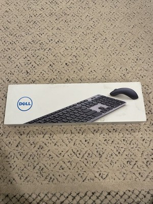 Dell Premier Wireless Keyboard and Mouse KM717 Gray KM717-GY-US Bluetooth sealed