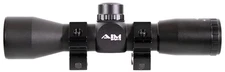 Aim Sports JTM432B Tactical Compact Black Anodized 4x 32mm 1" Tube Mil-Dot Retic