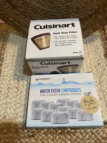 (11) Houseware Solutions Wasserfilter & 1 GTF Goldton Filter für Cuisinart  - Bild 1 von 10