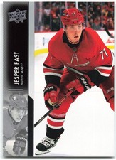 2021-22 Upper Deck #282 Jesper Fast Carolina Hurricanes