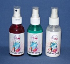 Fashion Spray imagination crafts Green Bordeaux White Stencils Fabrics Mix Media