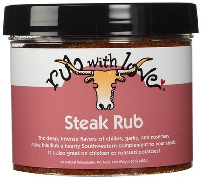 Rub with Love by Tom Douglas Steak, 1 lb