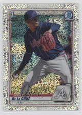 2020 Bowman Chrome Prospects Speckle Refractor 17/299 Jasseel De La Cruz 17w0