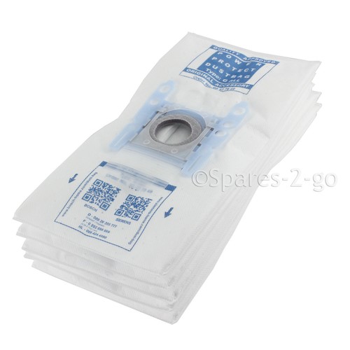 Genuine Bosch Vacuum Bags Type GXXL Bag MegaAir SuperTex Hoover Bag x 5 - Picture 2 of 3