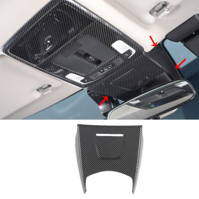 Carbon Fiber Grain Interior Upper Camera Cover Trim For Acura Integra 2023-2024