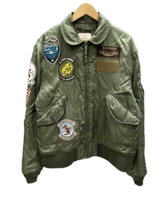 美品☆AVIREX CWU-45P PATCH ATTACHMENT L Excellent Condition☆AVIREX CWU-45P PATCH ATTACHMENT L Military