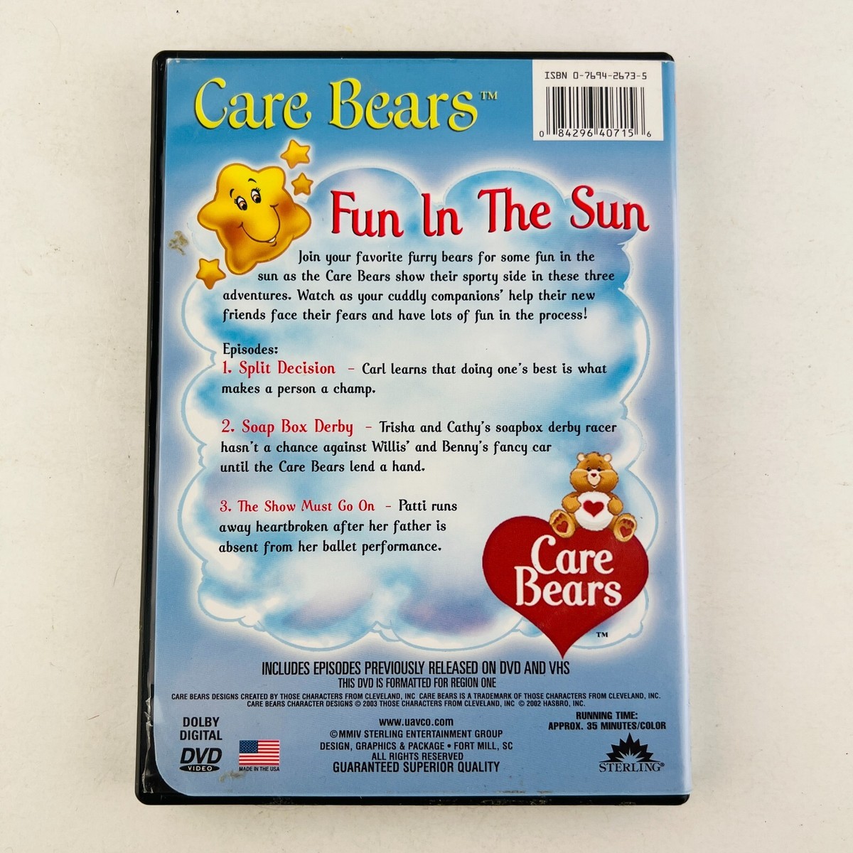 新品DVD　プリンス / Only Ones Who Care Care Bears - Fun in the Sun DVD 84296407156| eBay