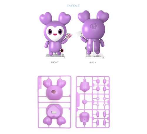 Twice Lovely Character Plastic Model Photo Card 3ea Deco Sticker Official Md Ebay