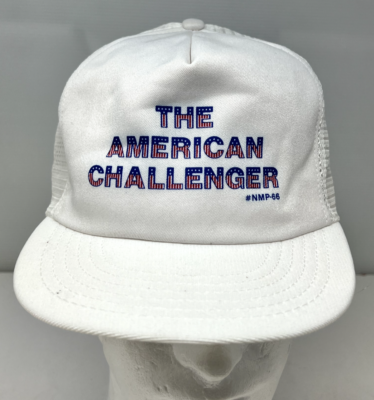 NWT 1980s Vintage The American Challenger USA America Hat Headwear