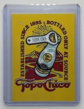 Topo Chico Limited Edition Artist Signed “Mineral Water”Trading Card 1/10