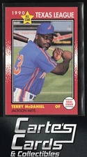 Terry McDaniel 1990 Grand Slam Texas League All-Stars #28 Jackson Mets