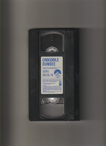 CROCODILE DUNDEE VHS--EXCELLENT CONDITION, PLAYED ONCE! - Picture 4 of 5