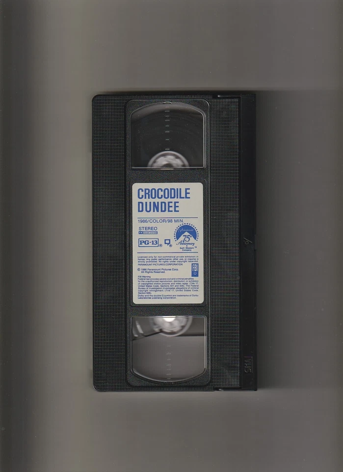 CROCODILE DUNDEE VHS--EXCELLENT CONDITION, PLAYED ONCE! - Image 4 of 4