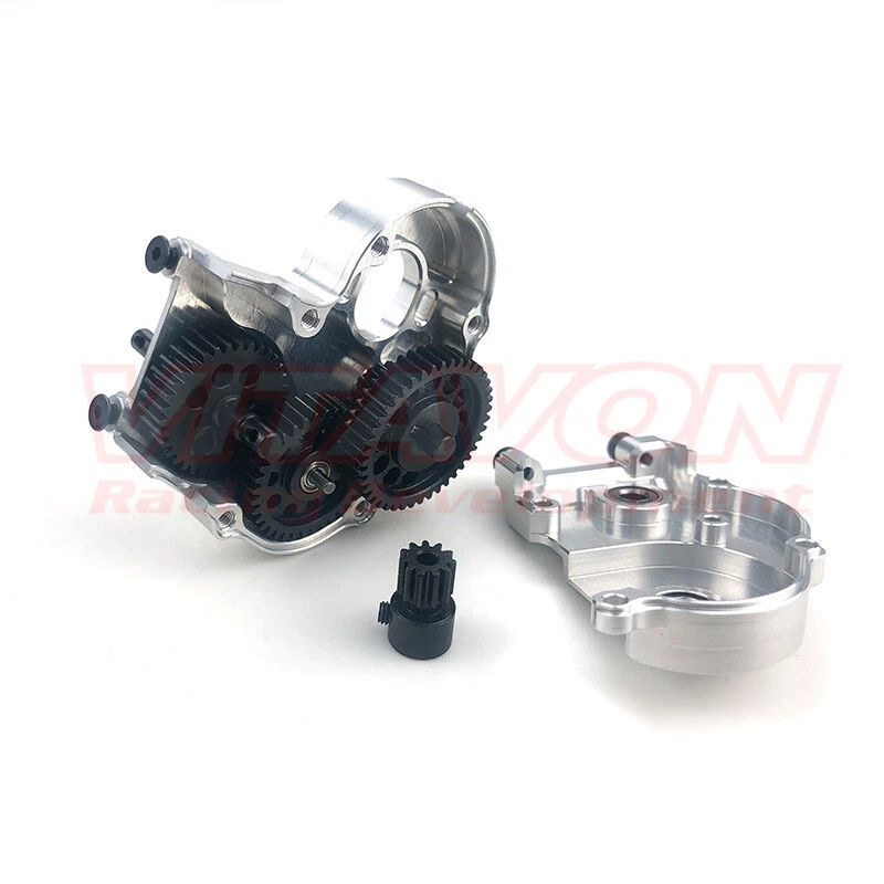 Vitavon CNC 7075 Center Tranny  with Internals Lower Ratio  For Axial UTB 18 sil - Image 3 of 4