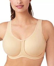 New Wacoal Simone 855170 Underwire Sports Bra, Sand Size 38C
