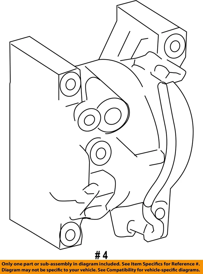 Compresor de aire acondicionado usado se adapta a: Toyota Tacoma 2008 grado A Foto 4 de 4