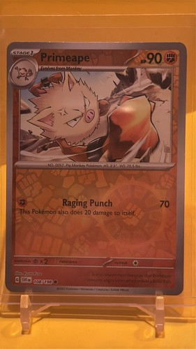 Pokemon Reverse Holofoil Scarlet & Violet Primeape 108/198 - Bild 1 von 2