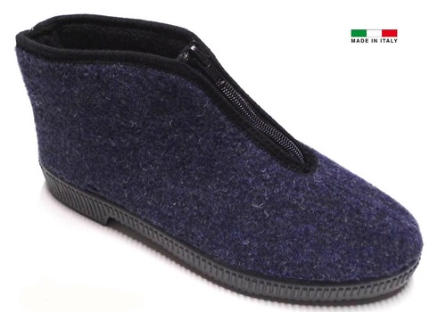 Pantofole ciabatte uomo/donna con cerniera economiche calde invernali  Italiane | eBay