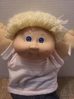 1985 Cabbage Patch Kid/16”/Blond Hair/Blue Eyes/Blue Signature/OAA,Inc/1978,1982