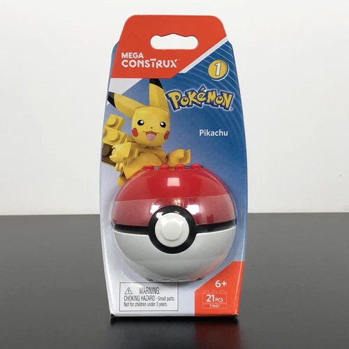 MEGA Construx POKEMON Series 1 PIKACHU 21 pcs Set FJN61 - NEW SEALED