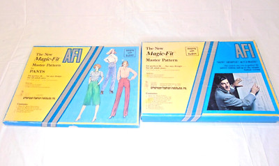 AFI Designing w/ Dusan The New Magic Fit Master & Pants Pattern Vintage Sew