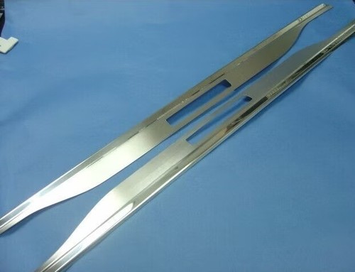 Stainless Steel 2-Door Sills Set + LED Lights MB For Mercedes Benz R129 SL-CLASS - Bild 1 von 8