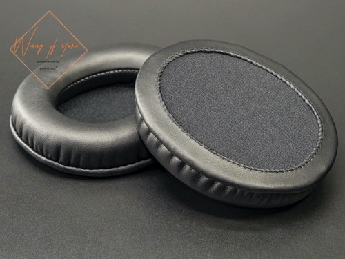 Cuscinetti auricolari in pelle morbida a forma di uovo ellisse ovali per cuffie Amphiton serie TDS 7 - Foto 3 di 12