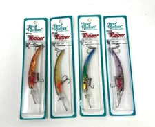 * THE REEF RUNNER * DEEP LITTLE RIPPER ' LOT OF 4 '- TROLLS AT 21 FEET